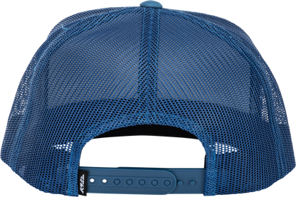 Fly Trucker Hat Blue/Yellow