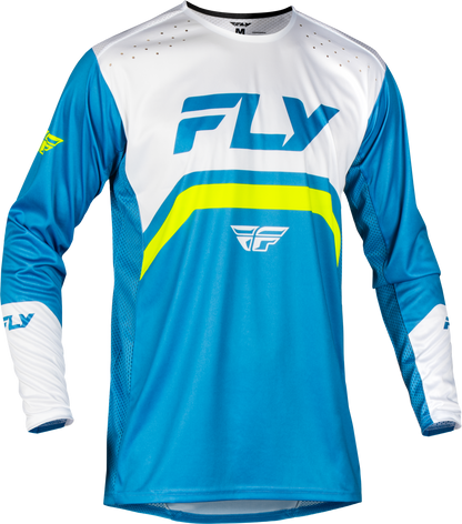 Rayce Bicycle Jersey Blue/White/Lime Green Md