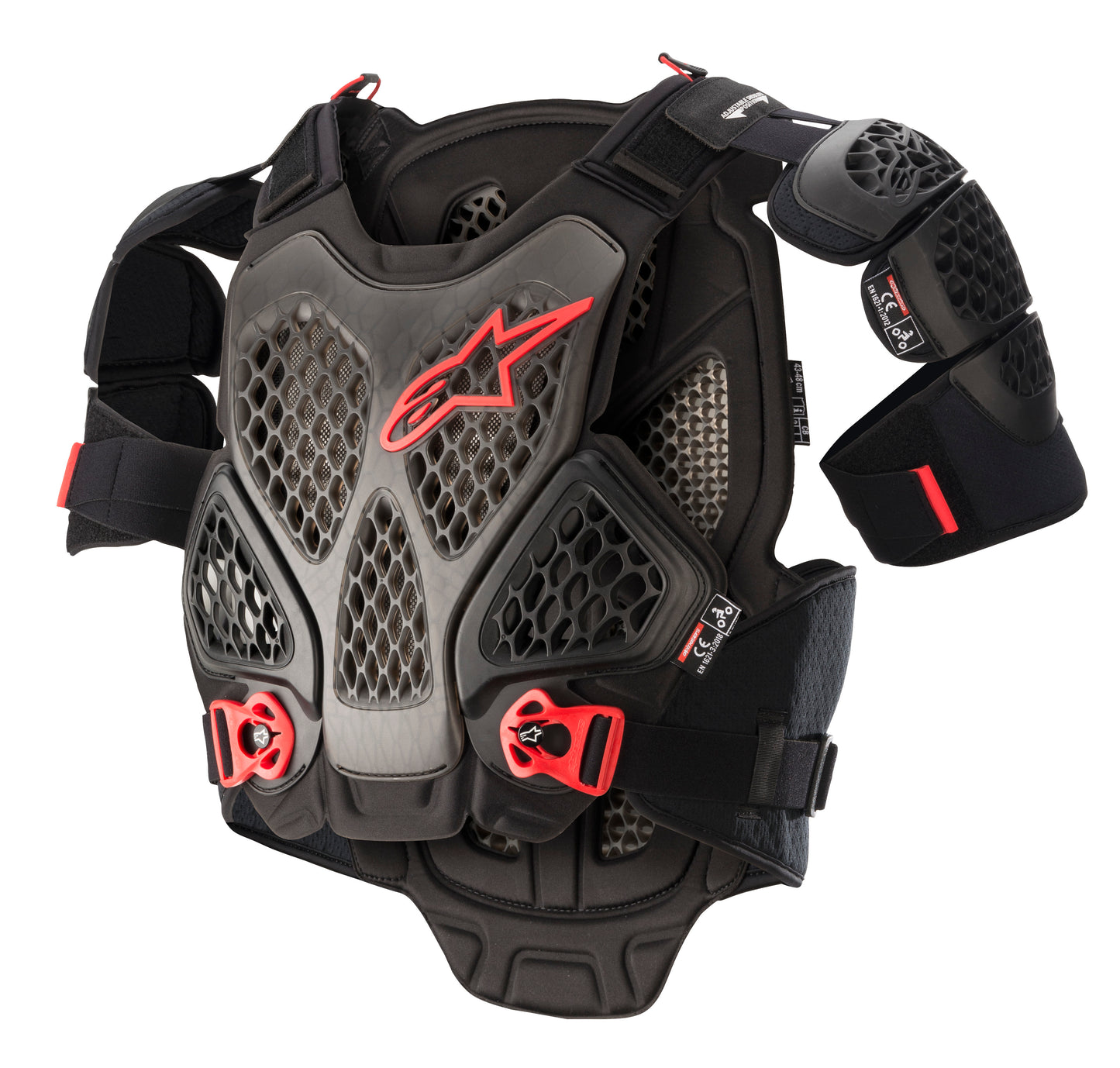 A 6 Chest Protector Black/Anthracite Xs/Sm