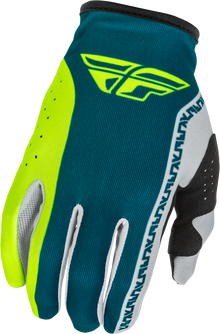 Lite Gloves Grey/Lime/Teal Sm