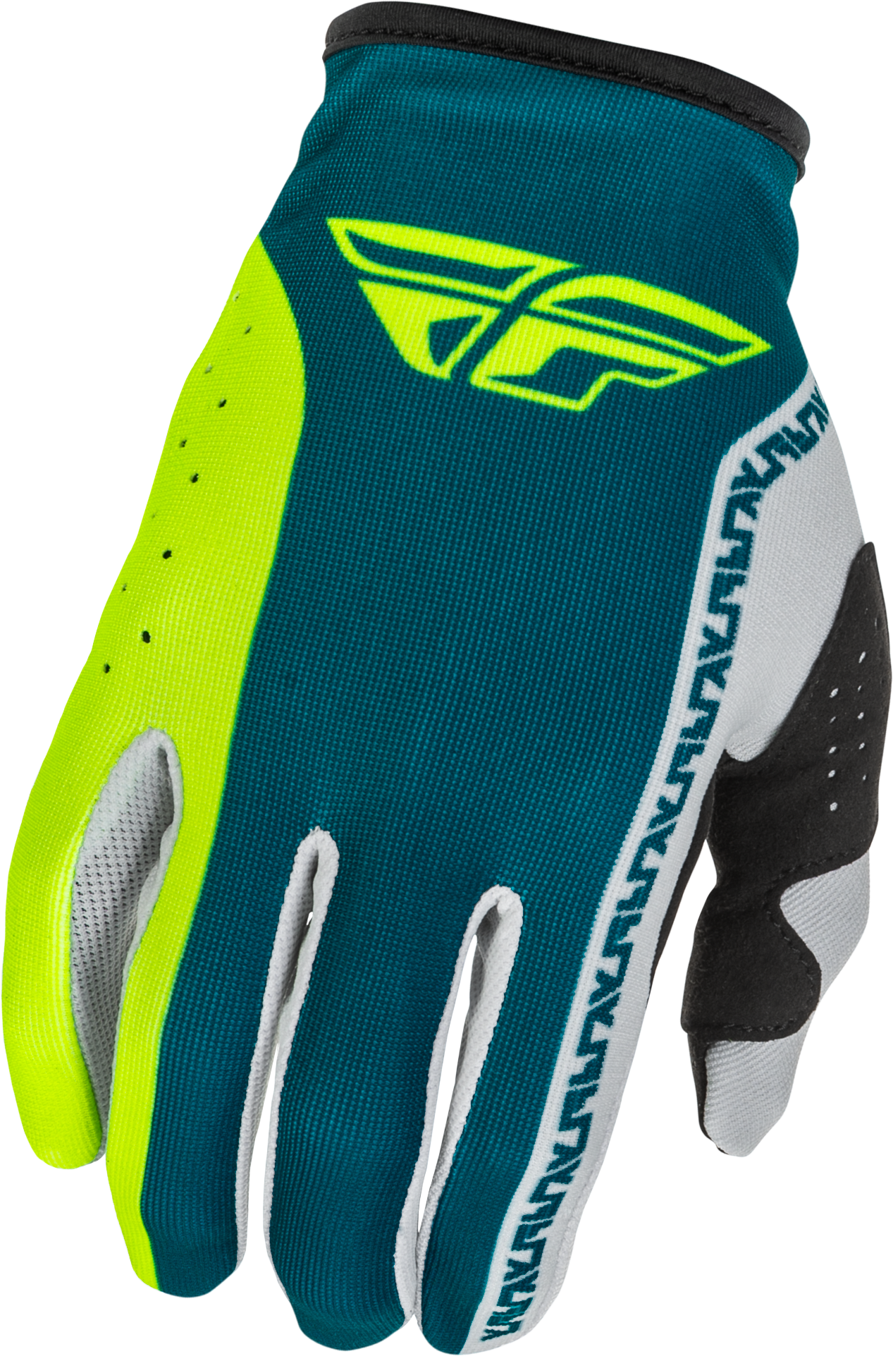 Lite Gloves Grey/Lime/Teal Xl
