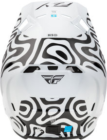 Youth Formula S Carbon Abyss Helmet White/Black Yl