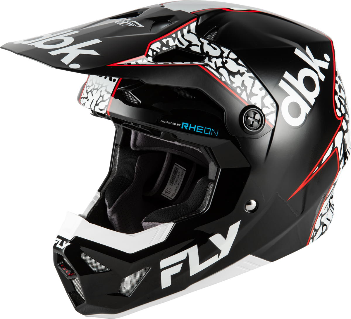 Formula Cp Dbk Helmet Black/White/Red Xl