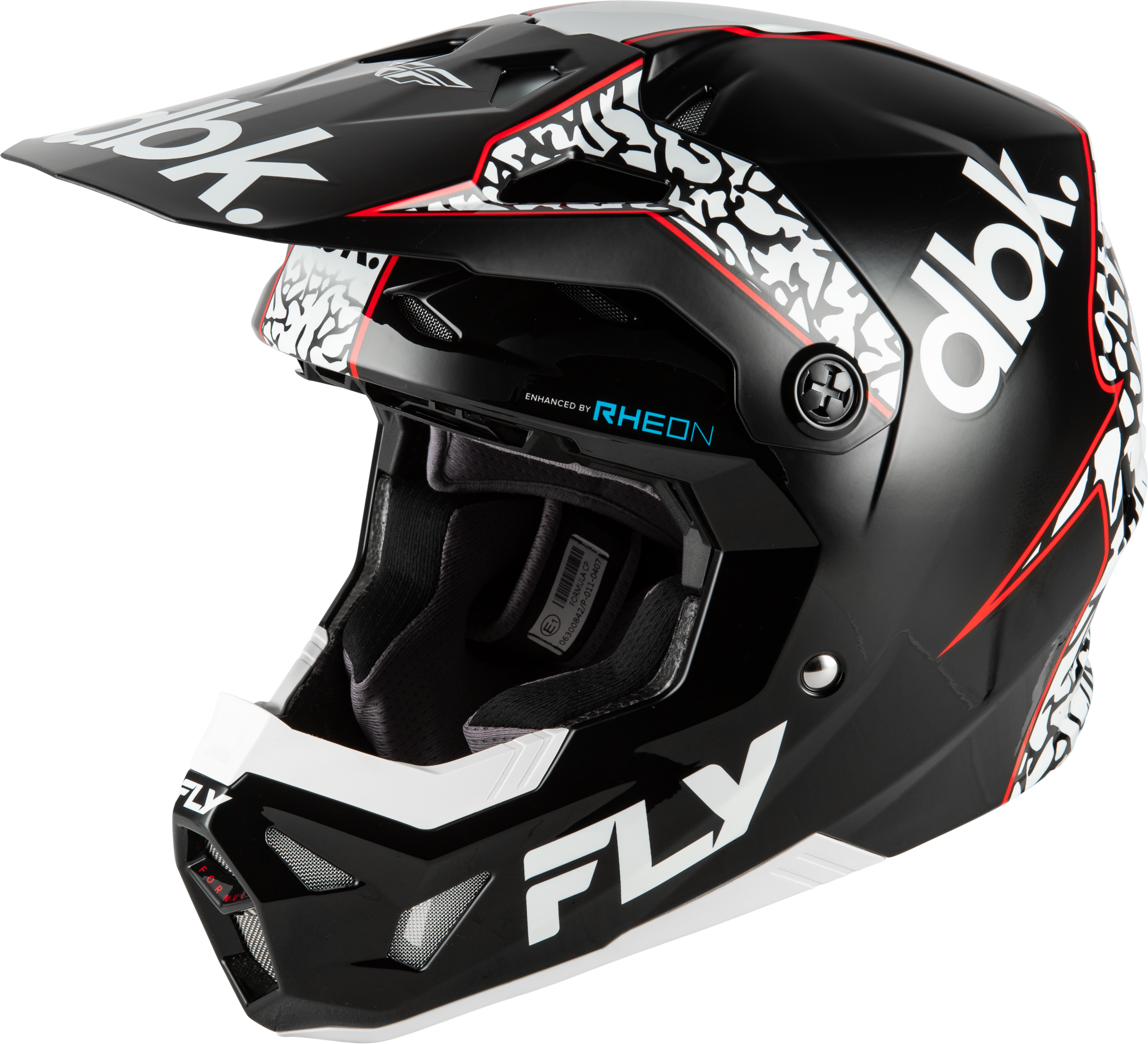 Formula Cp Dbk Helmet Black/White/Red 2x