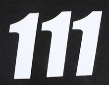 Number 1 White 4" 3/Pk