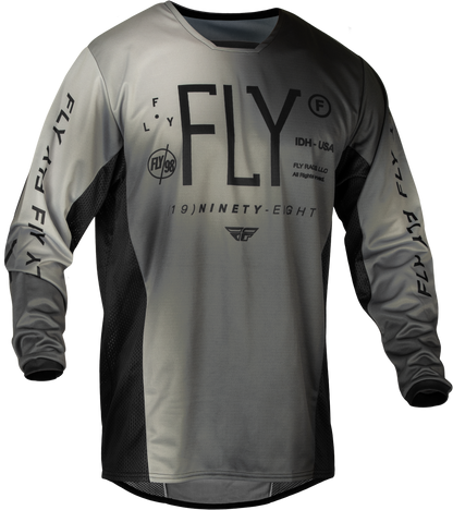 Youth Kinetic Prodigy Jersey Black/Light Grey Ym