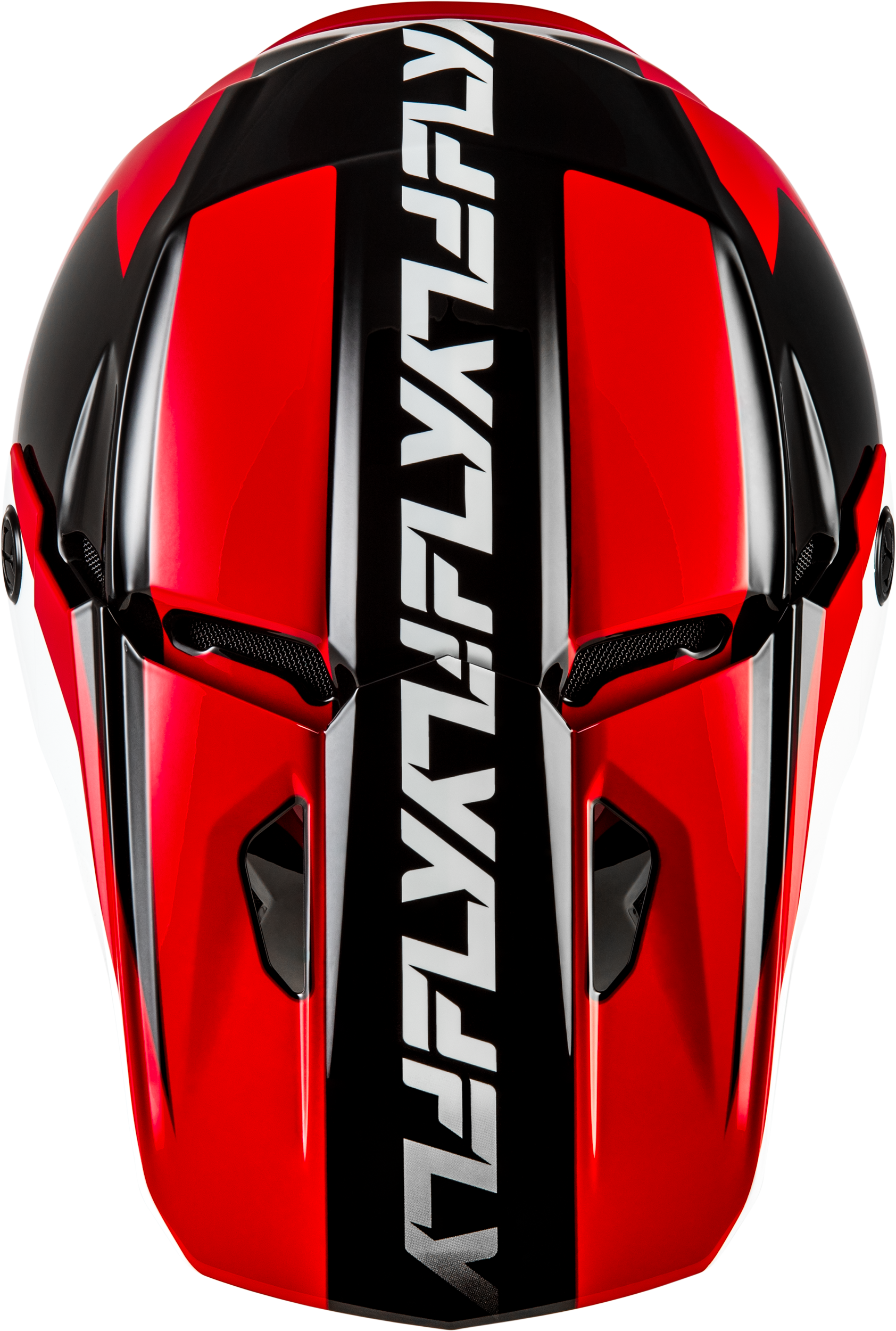 Kinetic Crest Helmet Red/Black/White Md