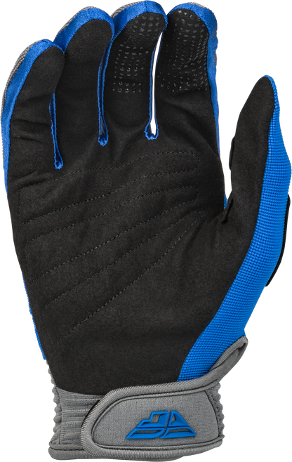 Youth F 16 Gloves Blue/Grey Y2xs