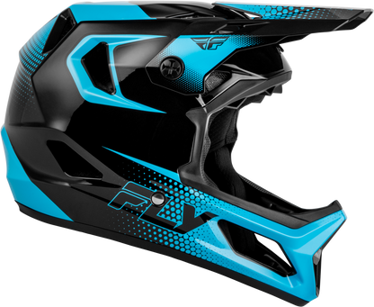 Yth Rayce Sonar Bicycle Hlmt Black/Electric Blue Ym
