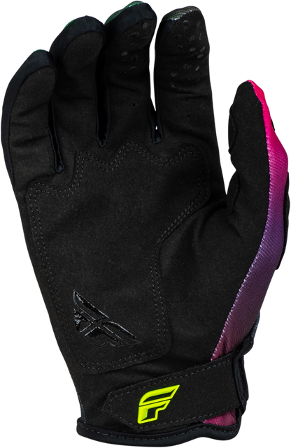 Youth Kinetic Prodigy Gloves Fuschia/Elec Blue/Hi Vis Ym