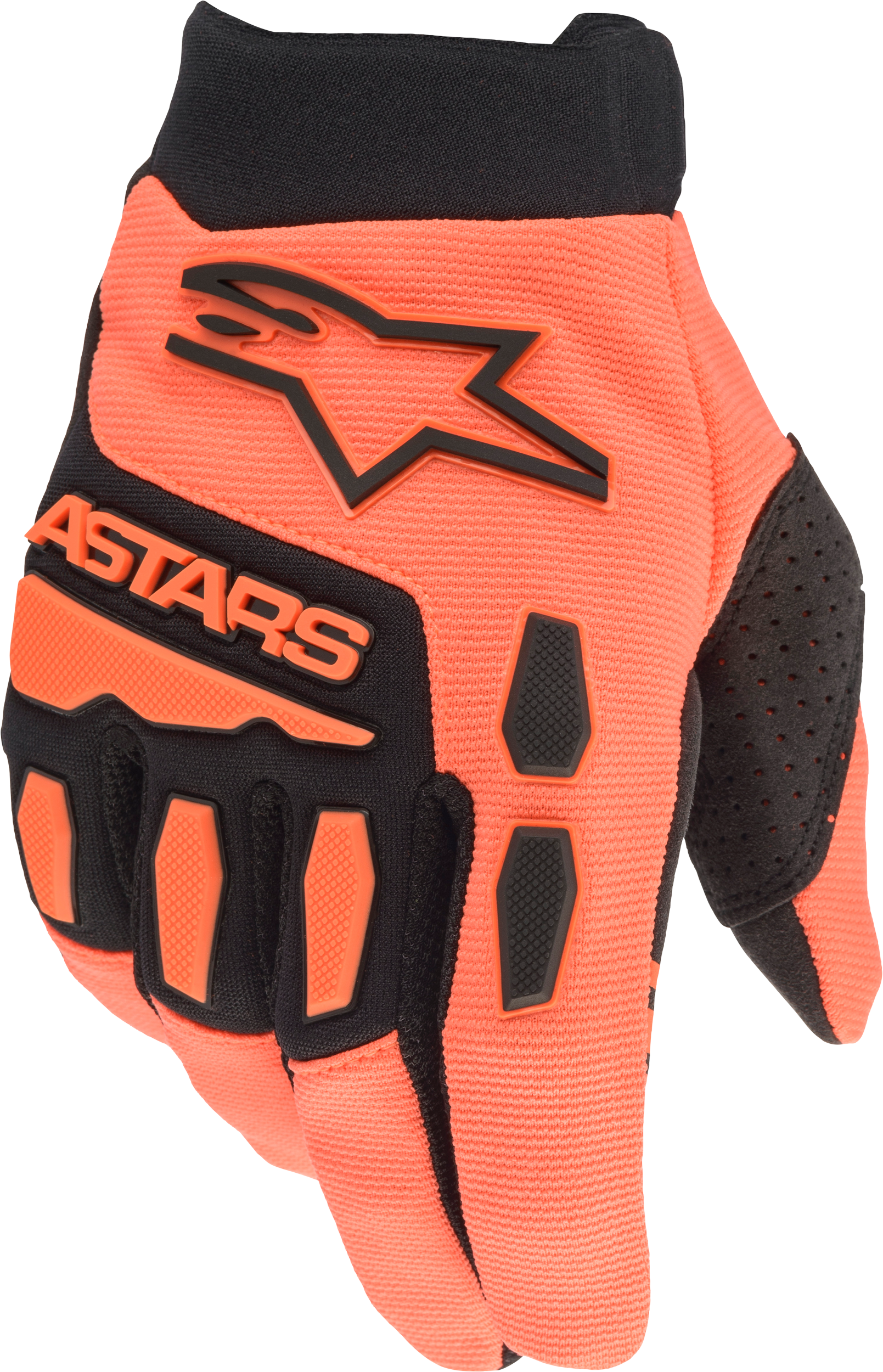 Youth & Kids Full Bore Gloves Orange/Black Yxs