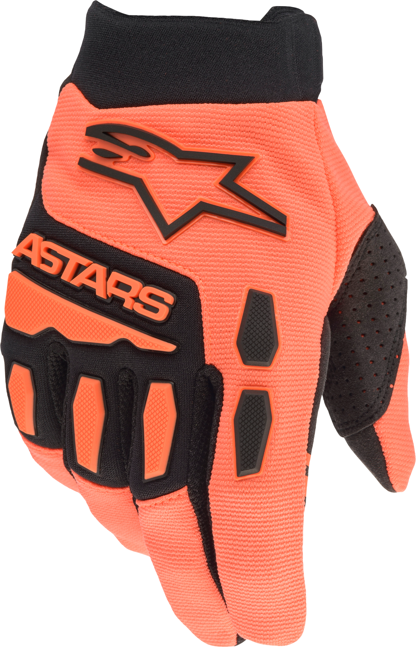 Youth & Kids Full Bore Gloves Orange/Black Y2xs