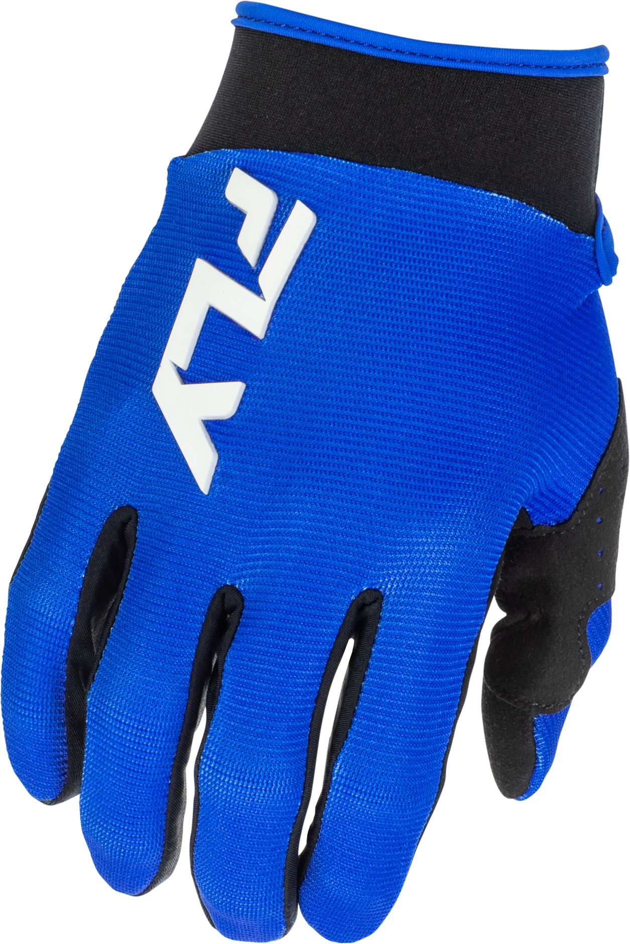 Youth F 16 Gloves Blue/White Yxs