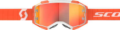 Fury Goggle Orange Orange Chrome Works