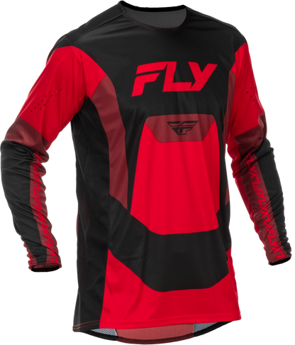Lite Jersey Black/Red Lg