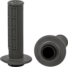 Control Mx Lock On Grips Grey Half Waffle