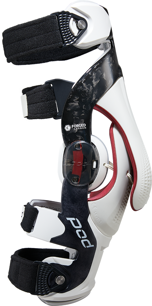 K8 3.0 Knee Brace Carbon (Rt) Carbon/White 2x