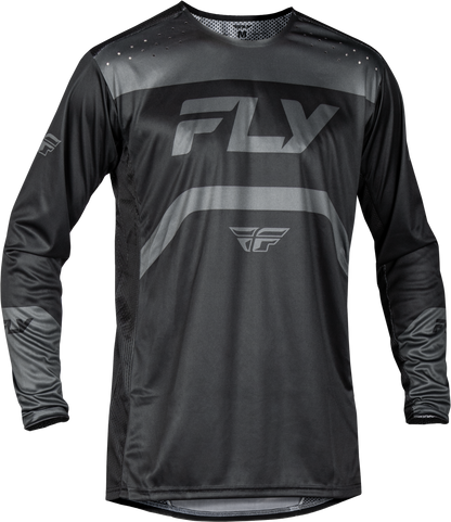 Youth Rayce Bicycle Jersey Black/Charcoal Ys