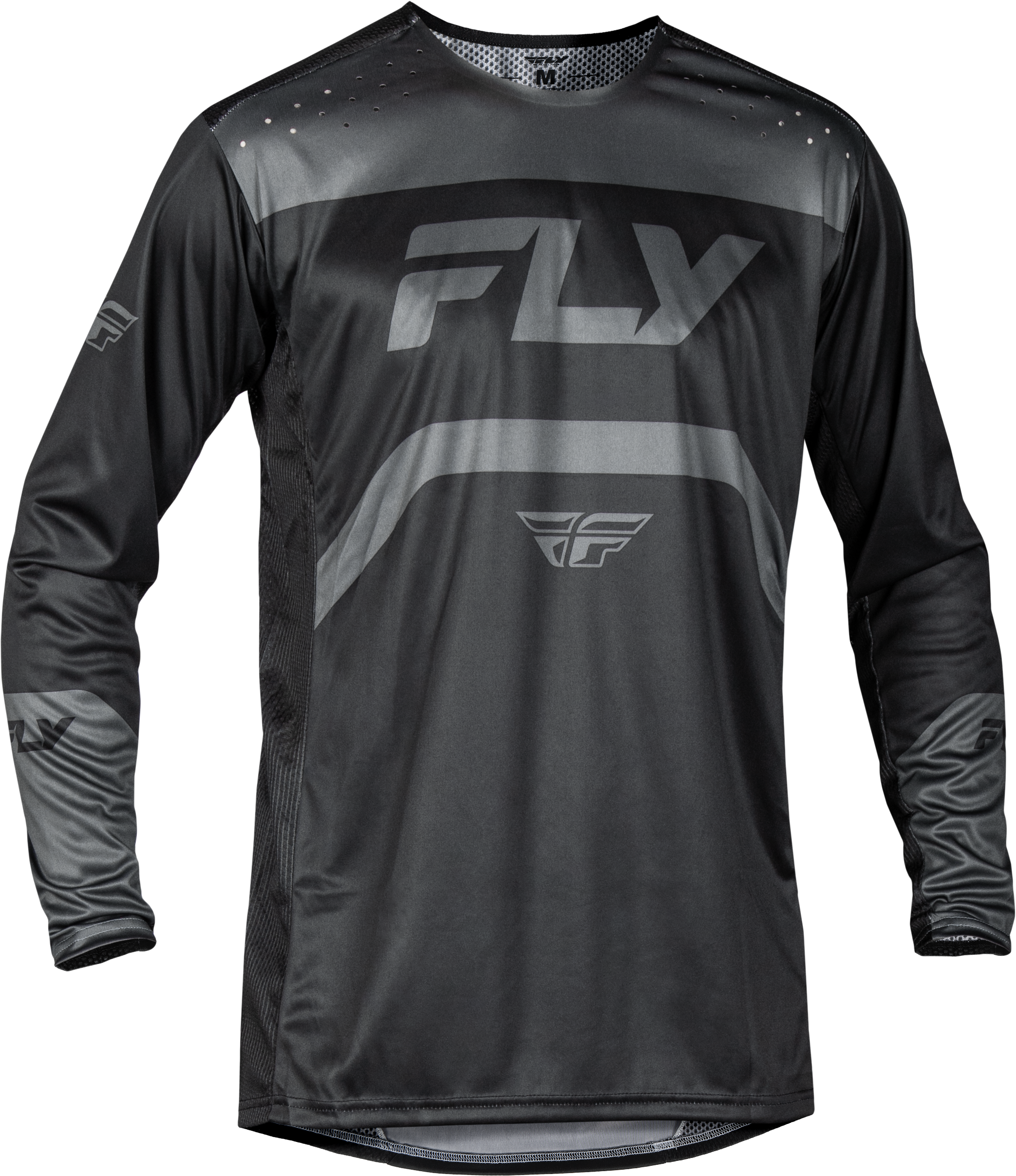 Rayce Bicycle Jersey Black/Charcoal Sm