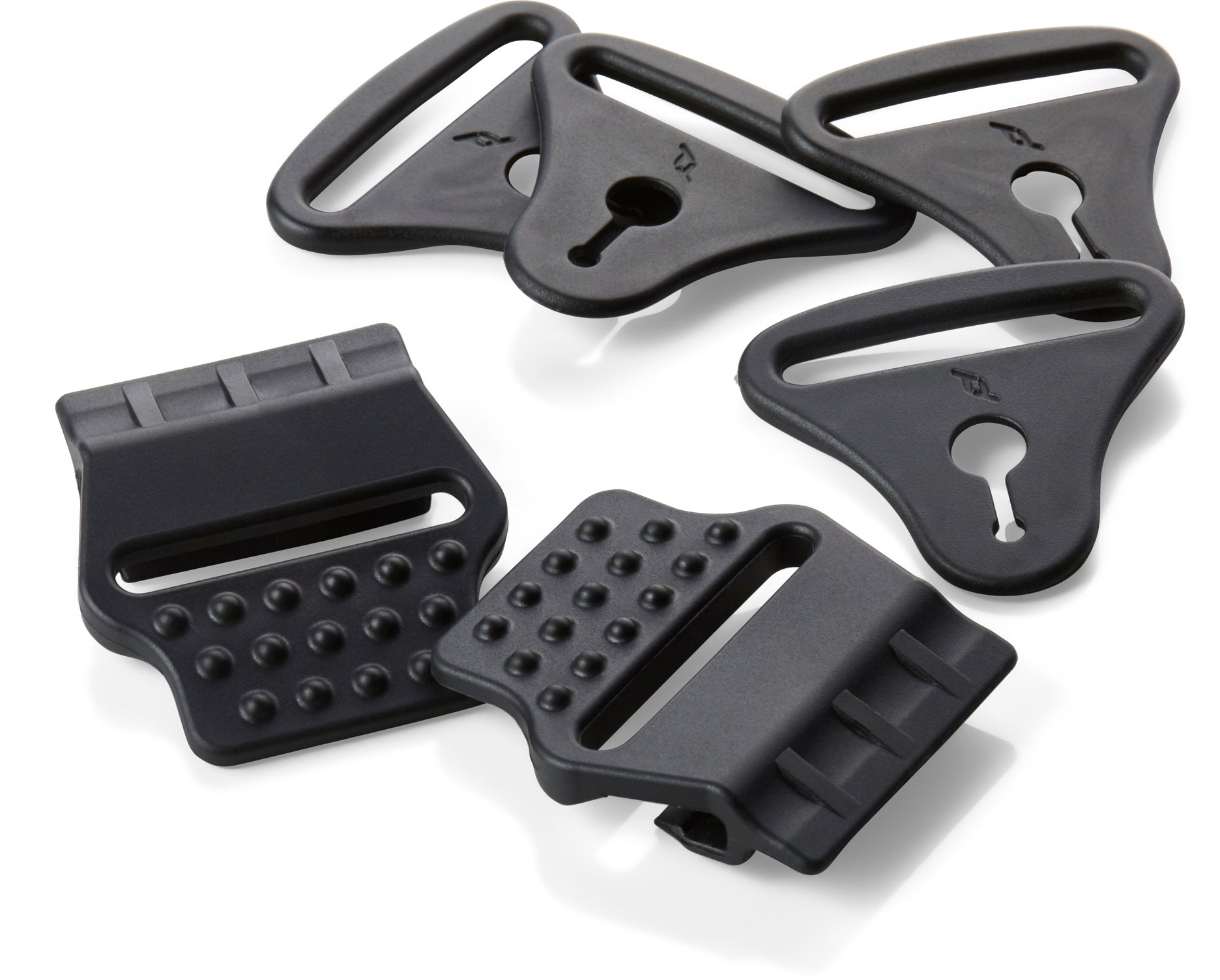 Kx 2.0 Strap Clip & Loop Set Black