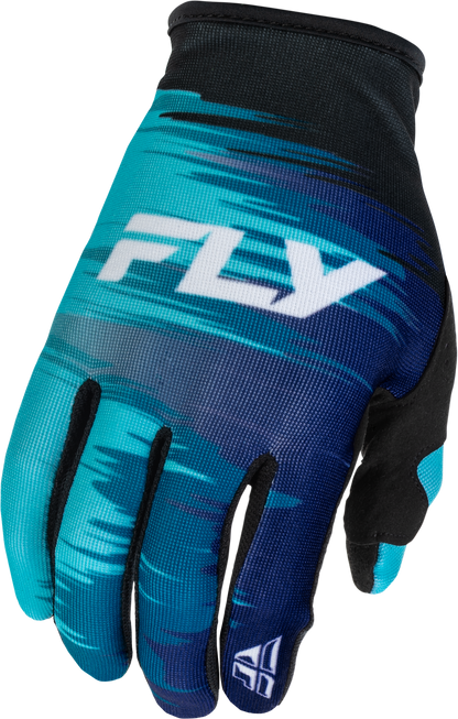 Women's Lite Gloves Aqua/Navy/White Lg