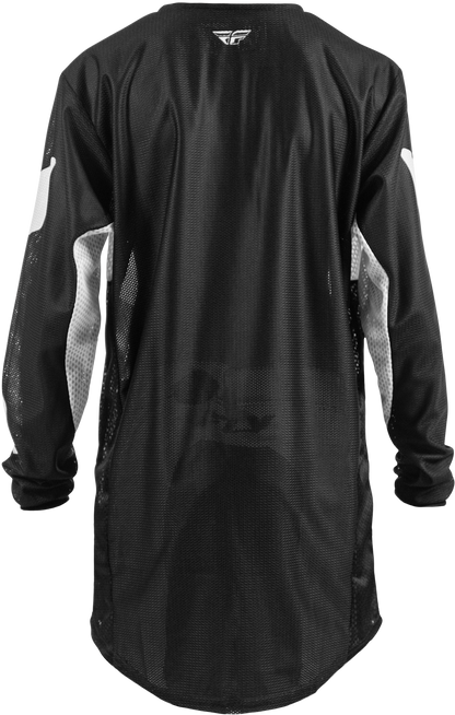 Yth Kinetic Mesh Jersey Black/White Ym