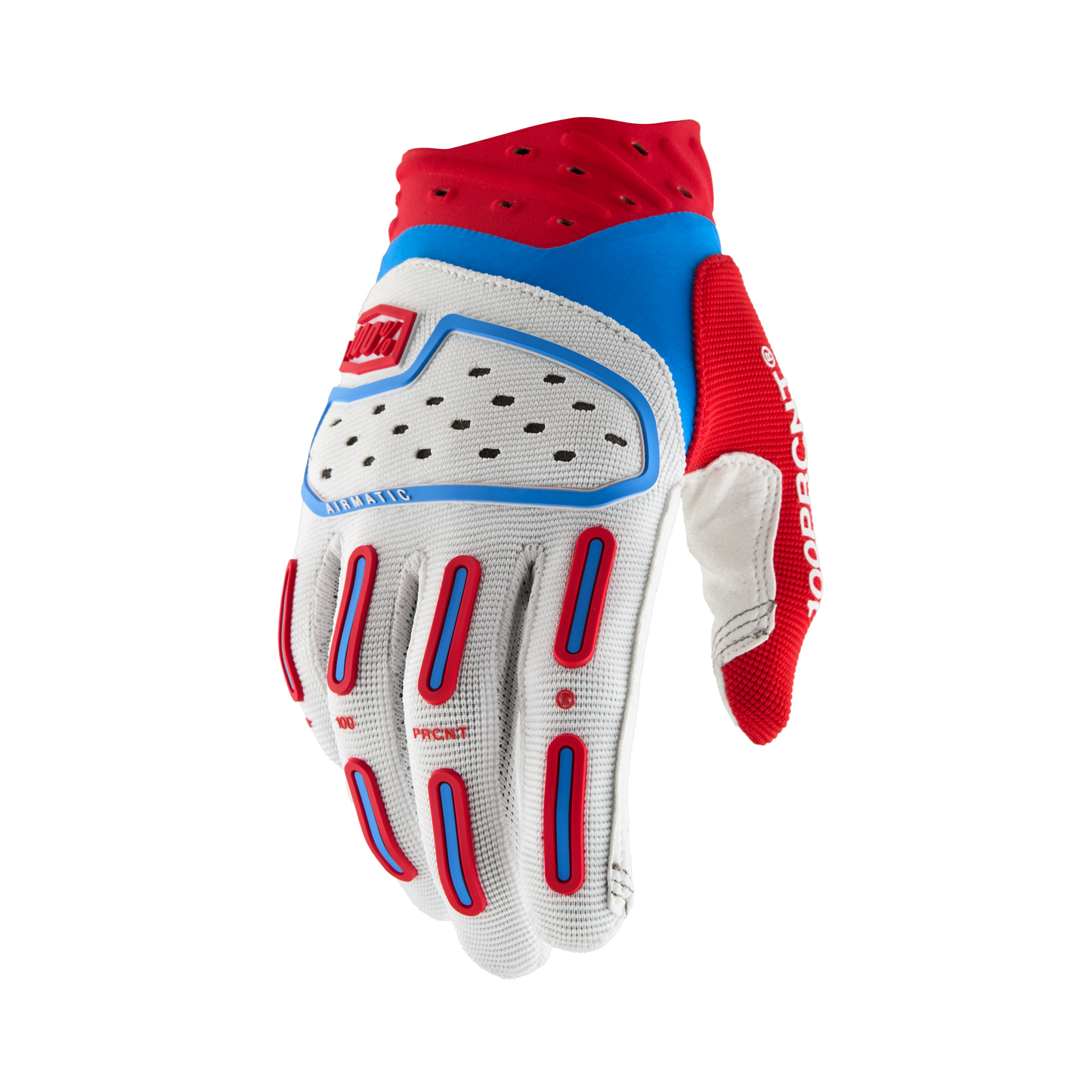 100% Airmatic 2 Gloves - Red/White/Blue