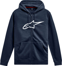 Ageless Zip Hoodie V3 Navy/White 2x