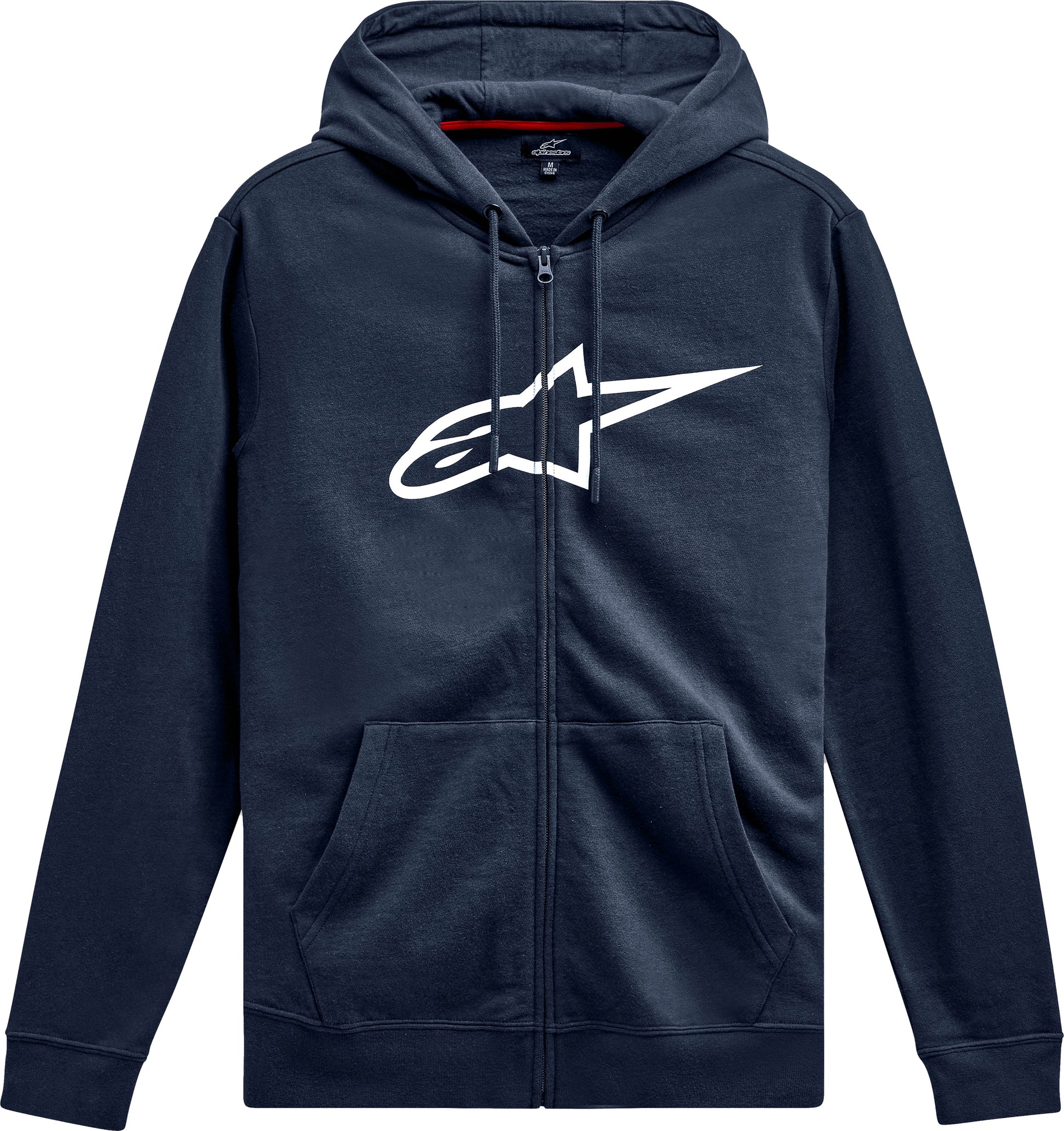 Ageless Zip Hoodie V3 Navy/White Sm