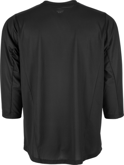 Ripa 3/4 Sleeve Jersey Black Xl