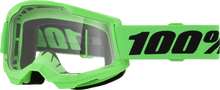Strata 2 Goggle Neon Green Clear Lens