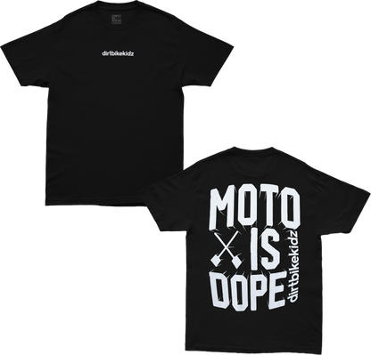 Moto Is Dope Tee Black 2x