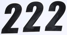 Number 2 Black 6" 3/Pk