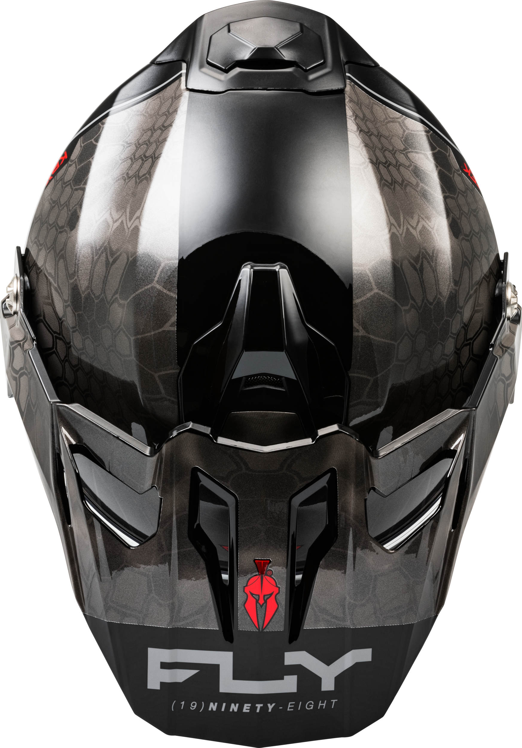 Trekker Cw Conceal Helmet Elec Shld Black/Grey/White Xl