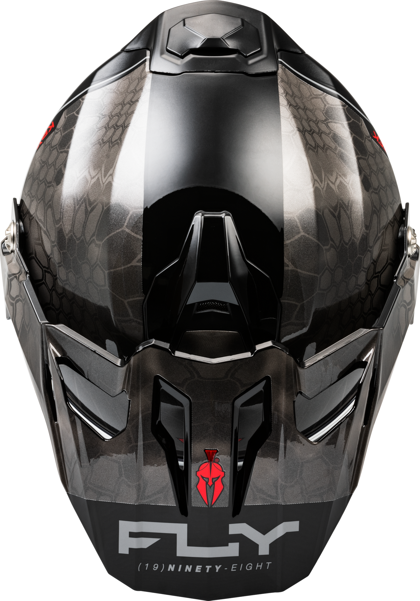 Trekker Cw Conceal Helmet Dual Shld Black/Grey/White Sm