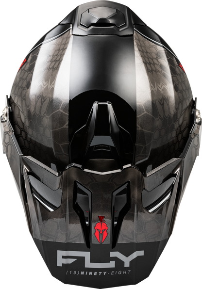 Trekker Cw Conceal Helmet Dual Shld Black/Grey/White Sm