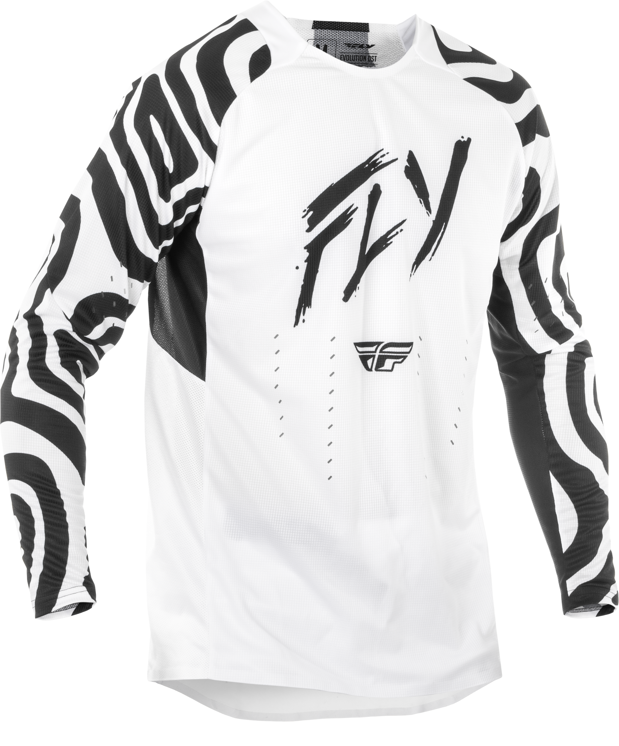 Evolution  Dst Abyss Jersey White/Black Lg