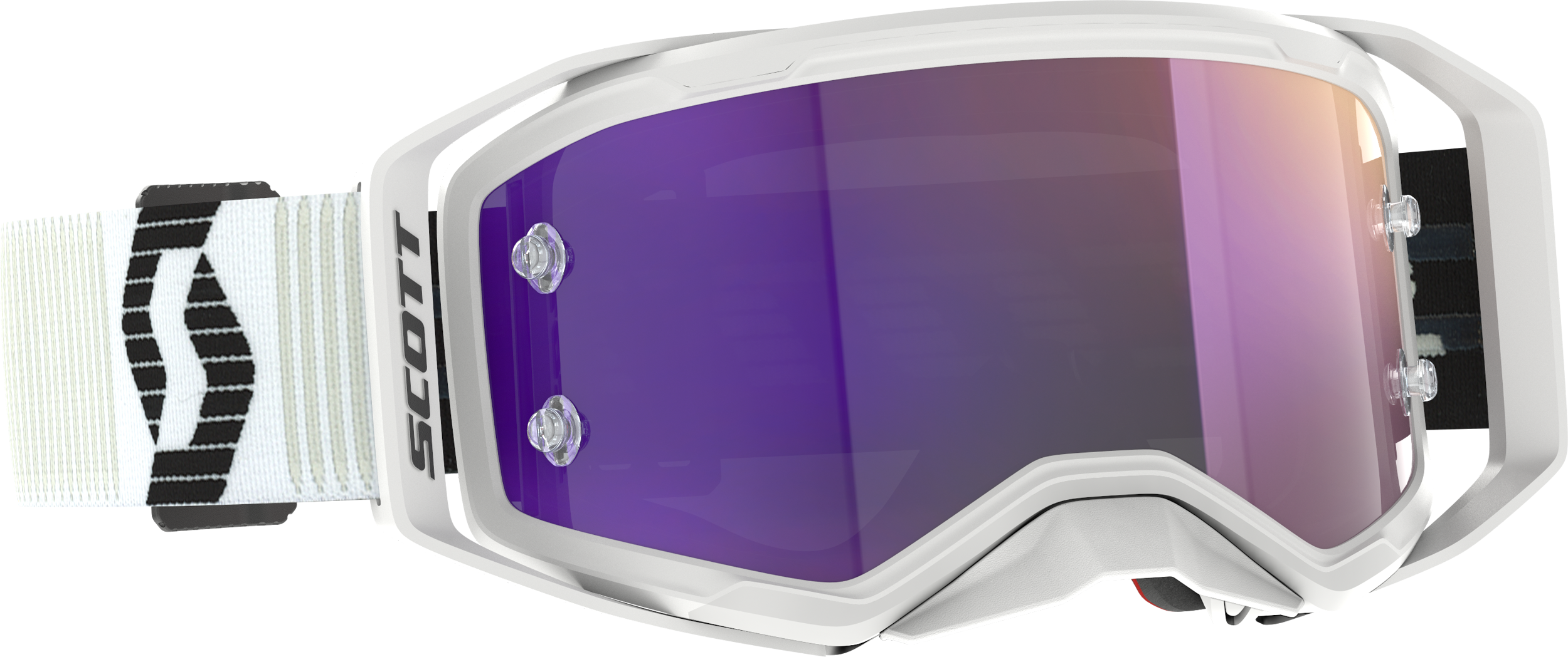 Prospect 2.0 Goggle Wht/Blk Purple Chrm Works