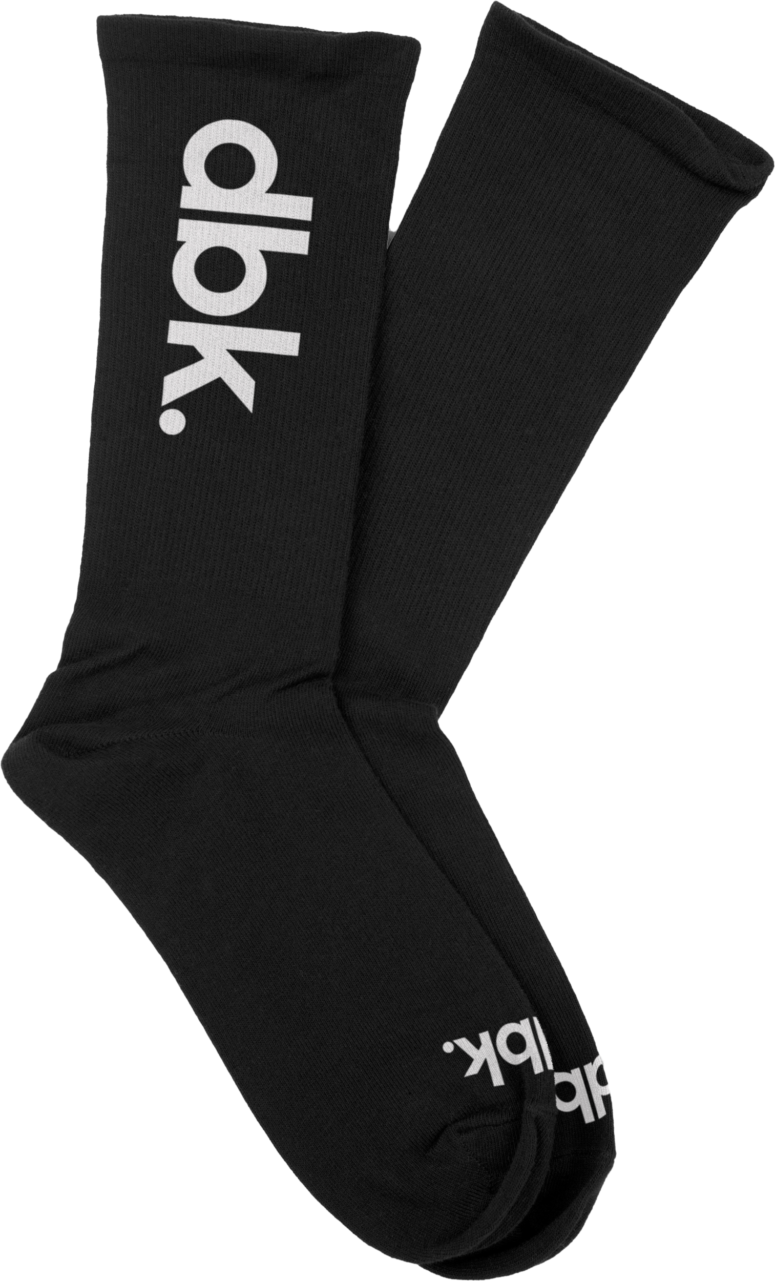 Basic Sock 2 Pack White/Black