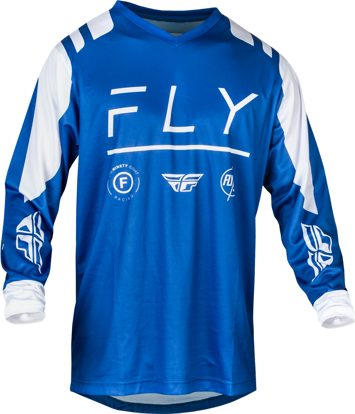 F 16 Jersey True Blue/White Lg