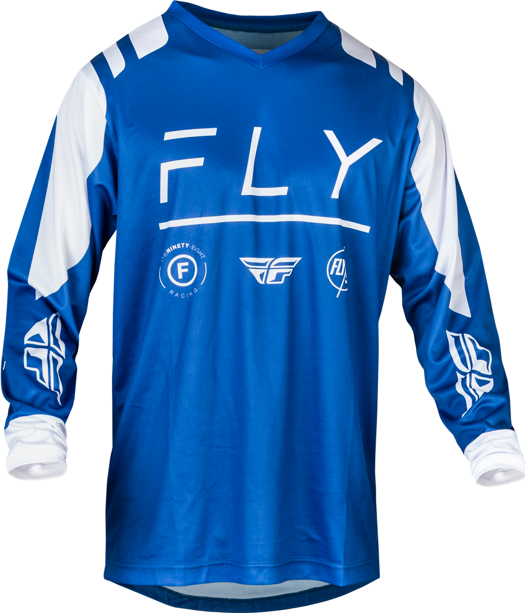 F 16 Jersey True Blue/White 2x