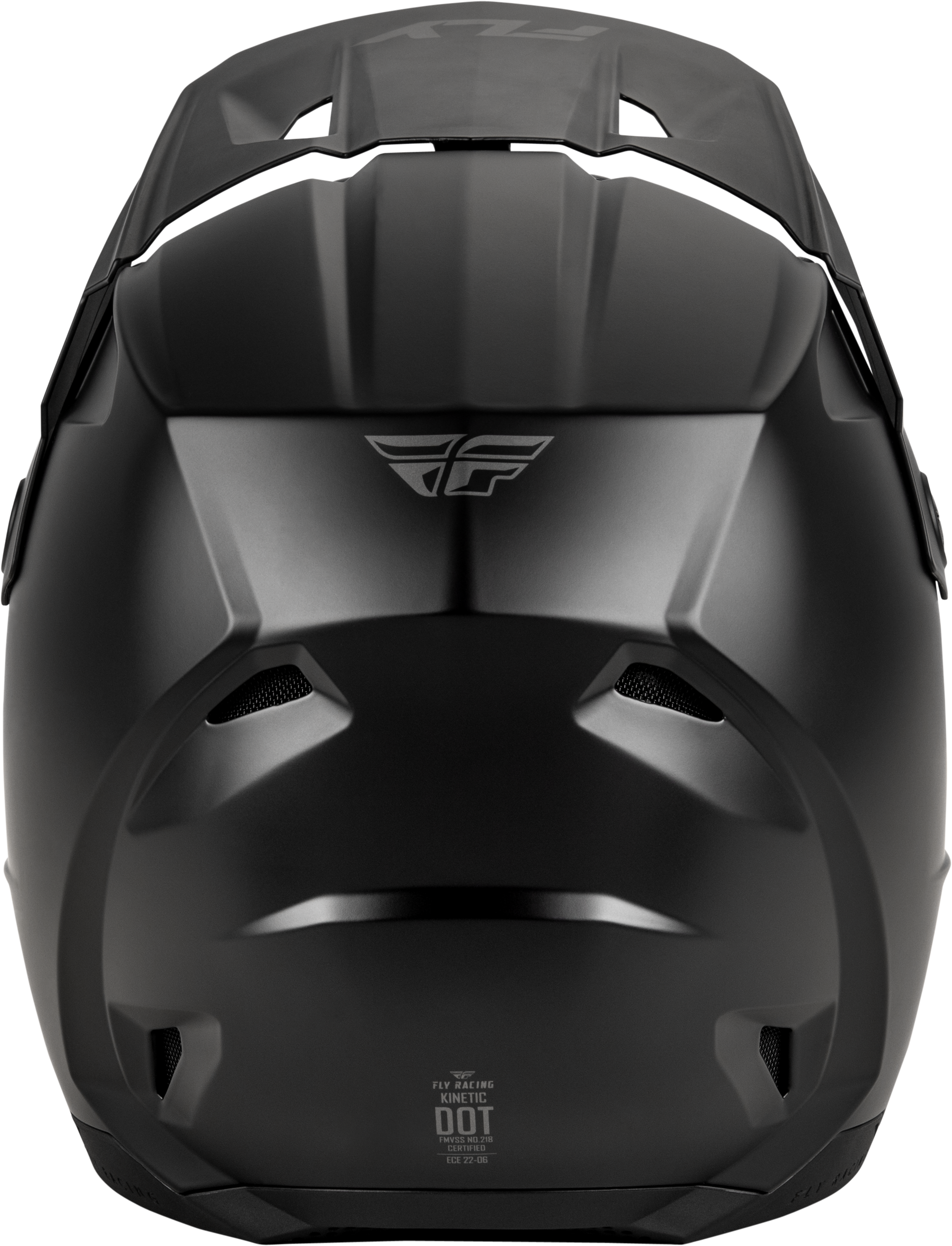 Youth Kinetic Solid Helmet Matte Black Yl