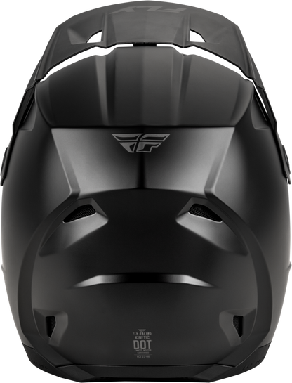 Youth Kinetic Solid Helmet Matte Black Yl