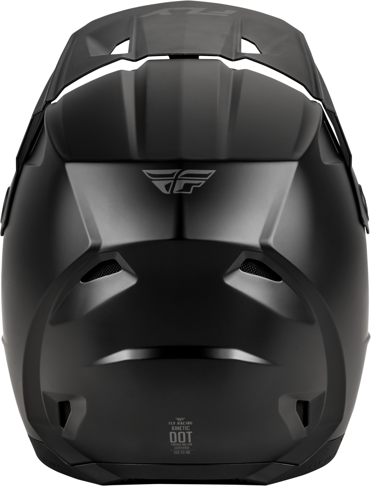 Kinetic Solid Helmet Matte Black 2x