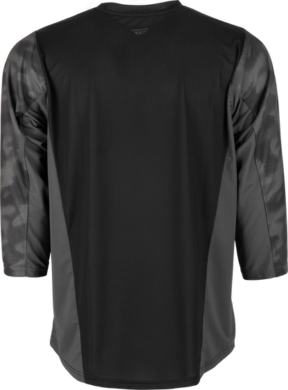 Ripa 3/4 Sleeve Jersey Black/Grey Camo Md
