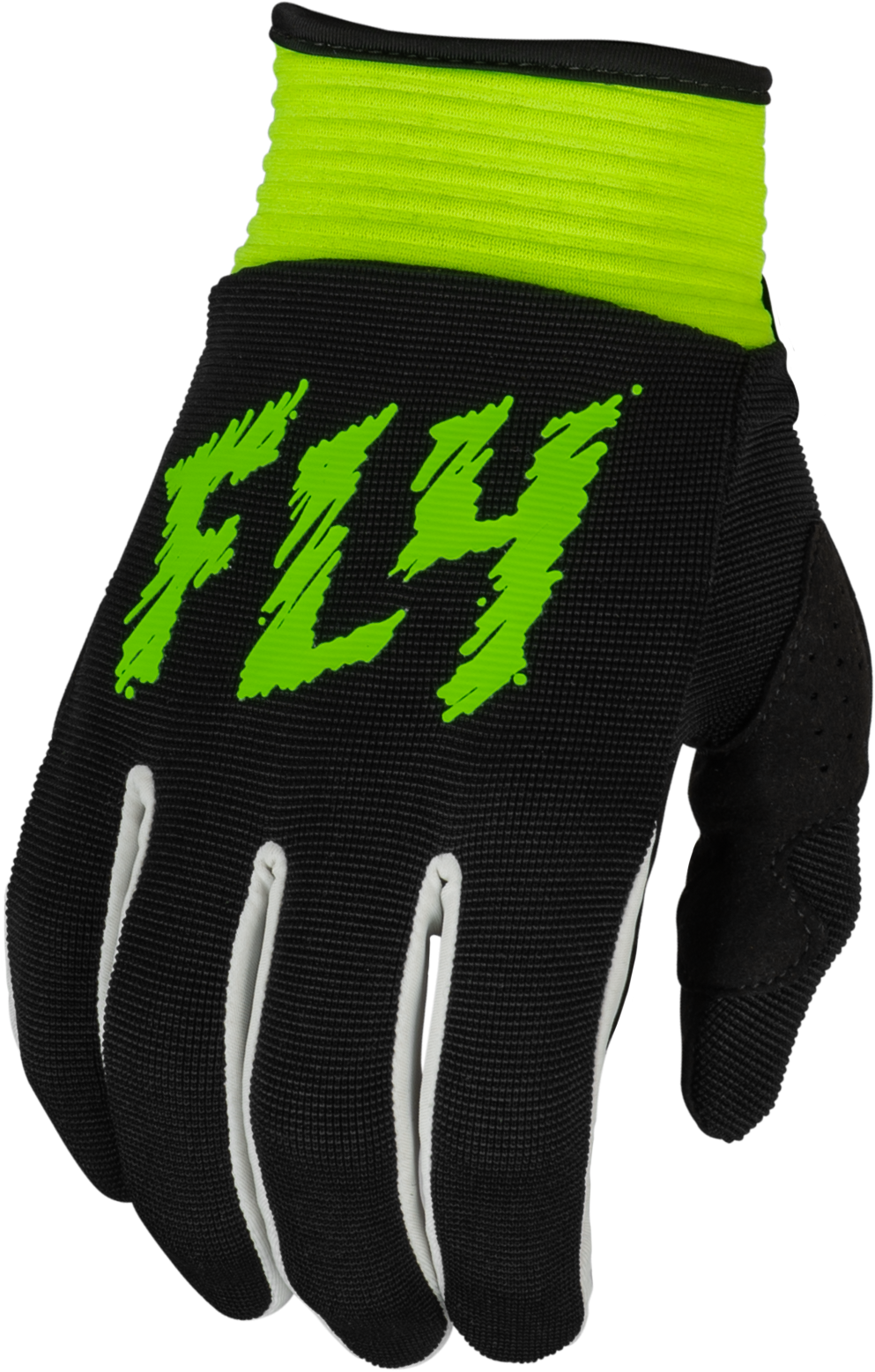 Youth F 16 Gloves Black/Neon Green Yxs