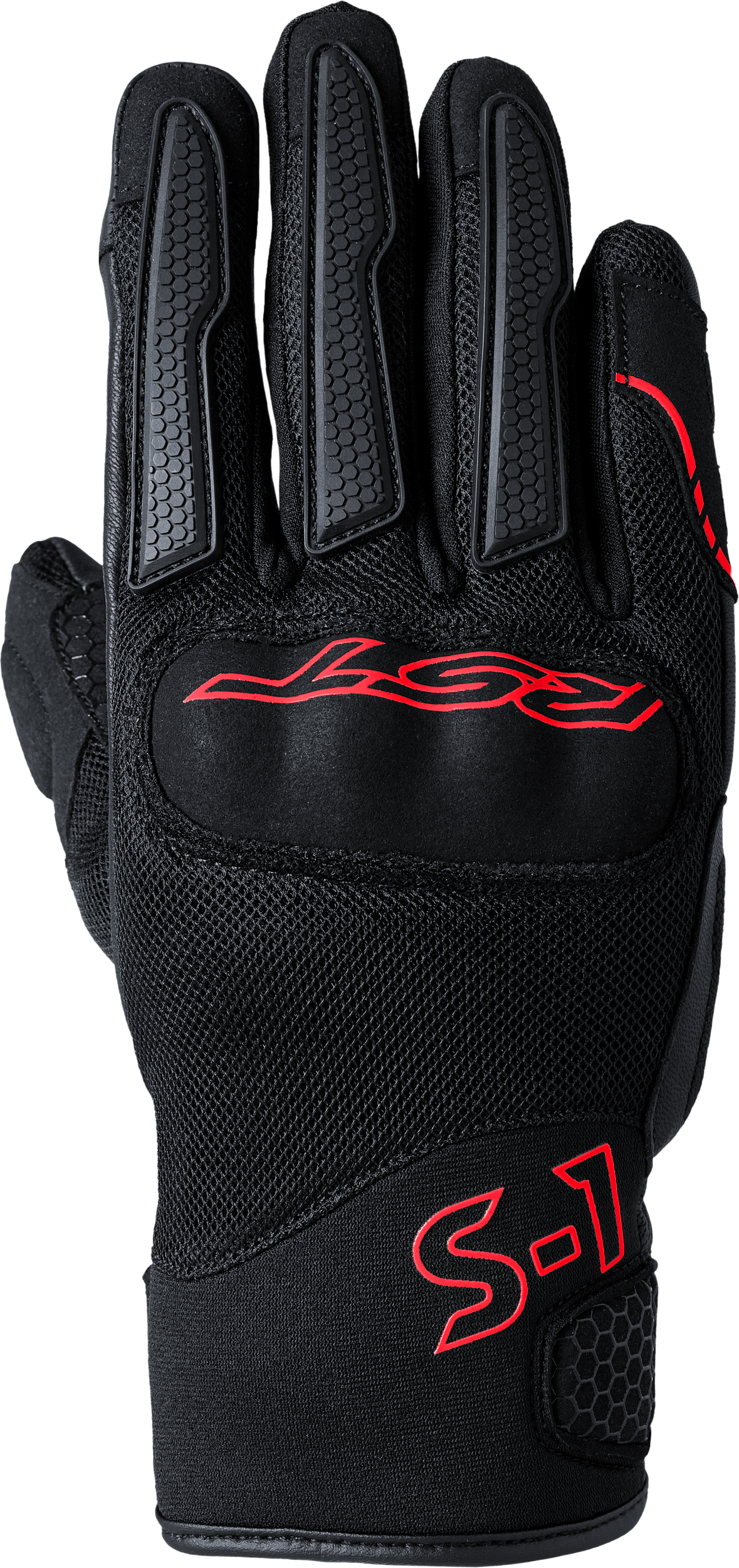 S1 Mesh Ce Glove Black/Red  2xl