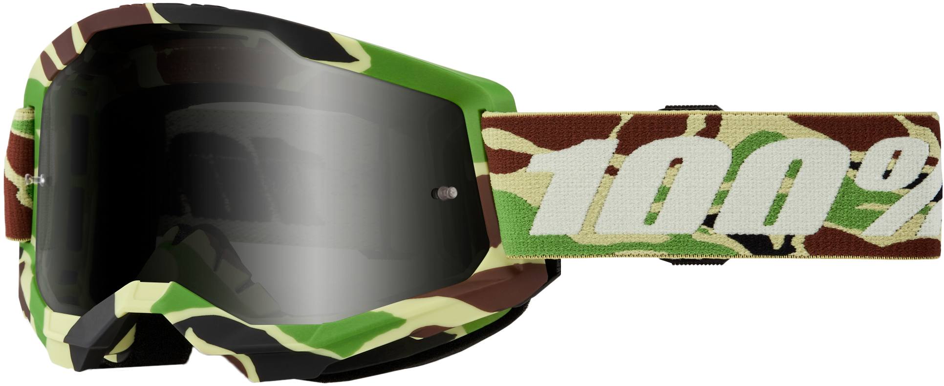 Strata 2 Sand Goggle War Camo Smoke Lens