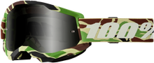 Strata 2 Sand Goggle War Camo Smoke Lens