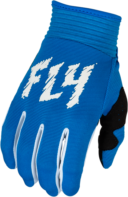 Youth F 16 Gloves True Blue/White Yxs